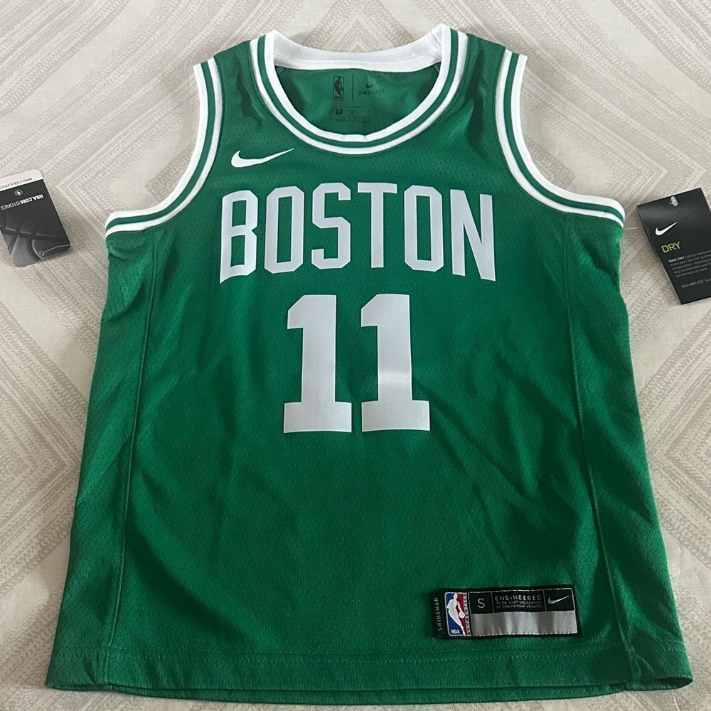 Nike Dri-Fit Swingman Boston Celtics #11 Kyrie Irving Basketball Jersey Size SM